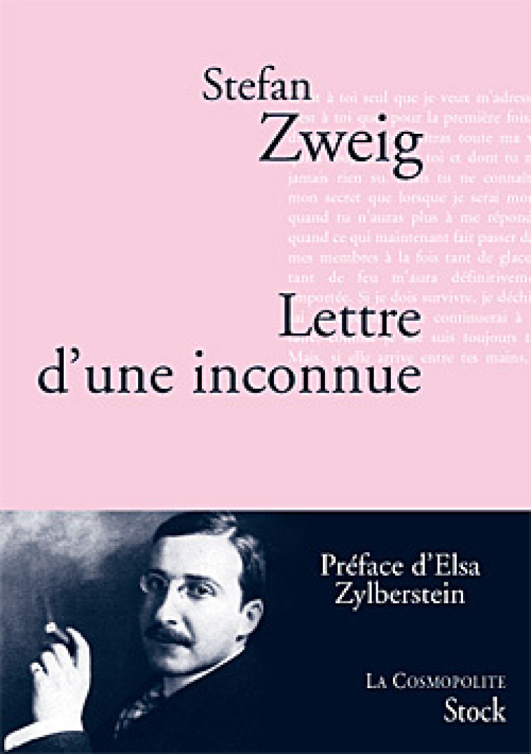 Lettre d'une inconnue - Zweig Stefan - STOCK