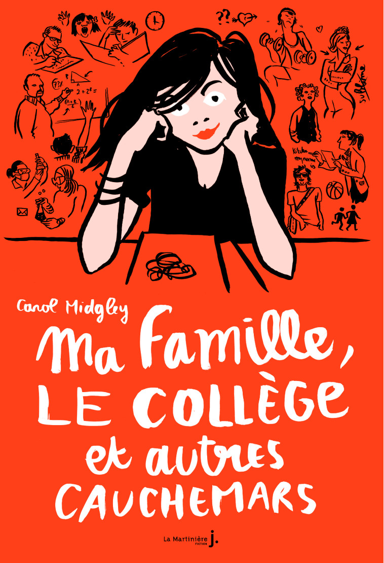 Ma famille, le collège et autres cauchemars - Midgley Carol - MARTINIERE J