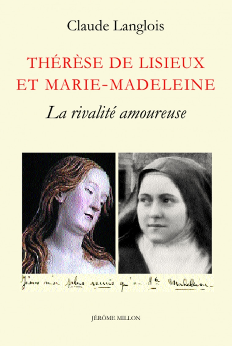 THERESE DE LISIEUX ET MARIE MADELEINE - Claude Langlois - MILLON