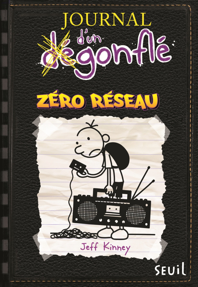 Journal d'un dégonflé - Tome 10 - Zéro réseau - Kinney Jeff - SEUIL JEUNESSE