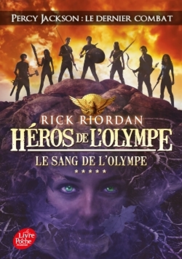 Héros de l'Olympe - Tome 5 - Le sang de l'Olympe - Riordan Rick, Pracontal Mona, Pracontal Mona de - POCHE JEUNESSE