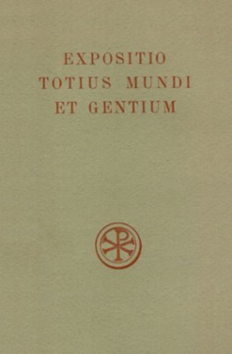 SC 124 EXPOSITIO TOTIUS MUNDI ET GENTIUM - Rougé Jean, ROUGE JEAN  - CERF