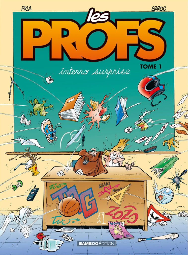 Les Profs - tome 01 - Erroc Erroc, Pica Pica,  ERROC,  PICA - BAMBOO