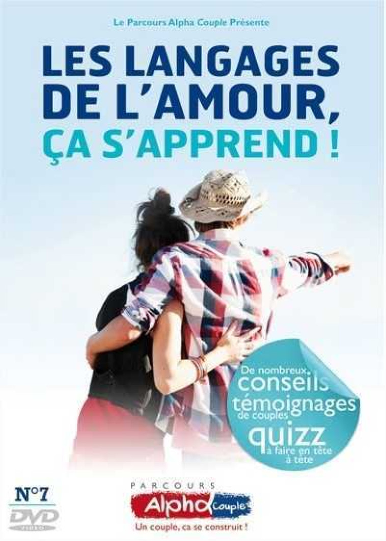 Alpha Couple Soirée n°7 - Les langages de l'amour, ça s'apprend ! - DVD -  Collectif - COURS ALPHA