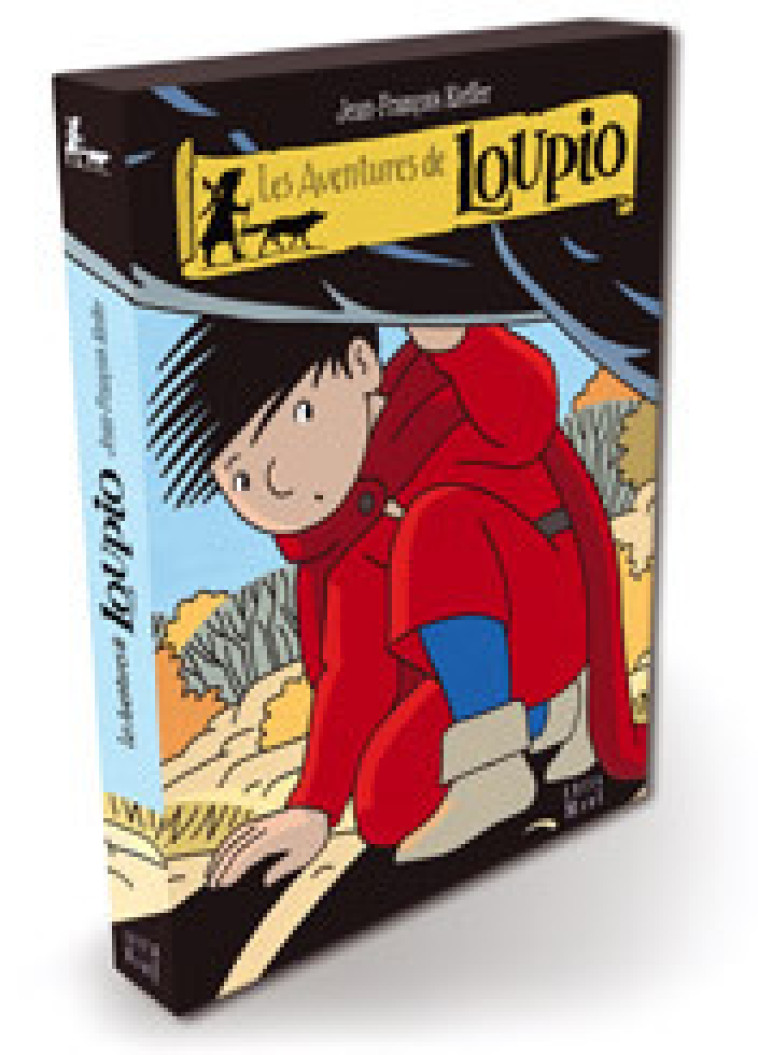 Coffret 6 tomes Loupio + silhouette Loupio - Jean-François Kieffer - MAME