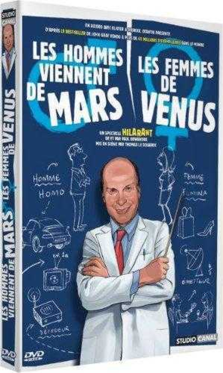 Les hommes viennent de Mars, les femmes de Vénus DVD - Paul DEWANDRE - UNIVERSAL PICT