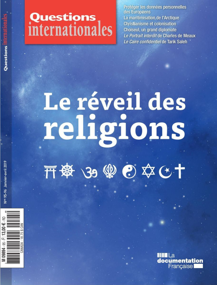 Le réveil des religions -  LA DOCUMENTATION FRA,  La Documentation Francaise - DOC FRANCAISE