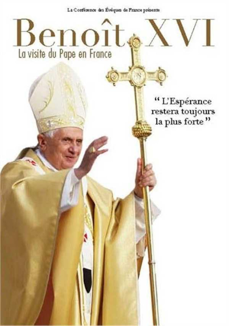 Benoît XVI - La visite du Pape en France - Coffret 2 DVD -   - FTD