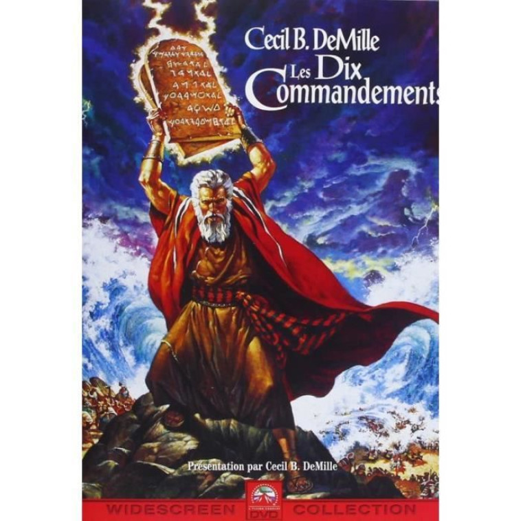 Les Dix commandements - 2 DVD - Cécil B. DeMille - ESC CONSEILS