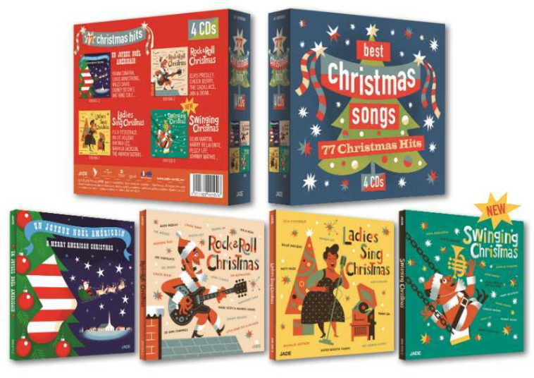 Christmas Songs - Coffret 4 CD -  Collectif - SONY MUSIC