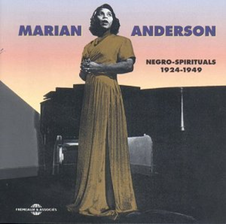 NEGRO SPIRITUALS 1924 1949 COFFRET DOUBLE CD AUDIO -  MARIAN ANDERSON - FREMEAUX