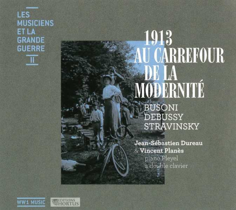 1913 au carrefour de la modernité - CD -  Collectif - HORTUS