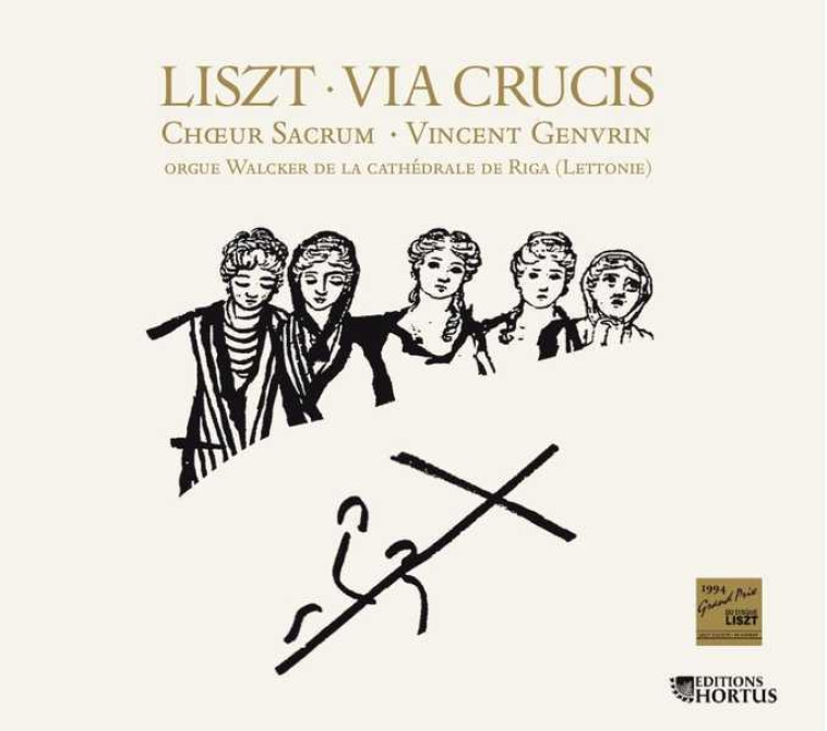 CD - Liszt - Via  Crucis - Vincent GENVRIN - HORTUS