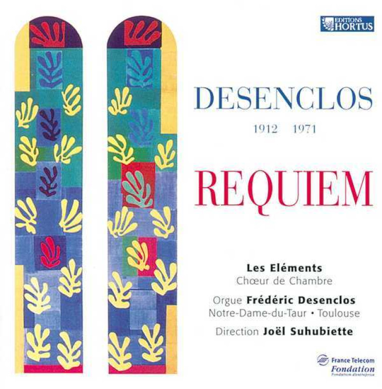 Desenclos - Requiem - CD - Alfred Desenclos - HORTUS
