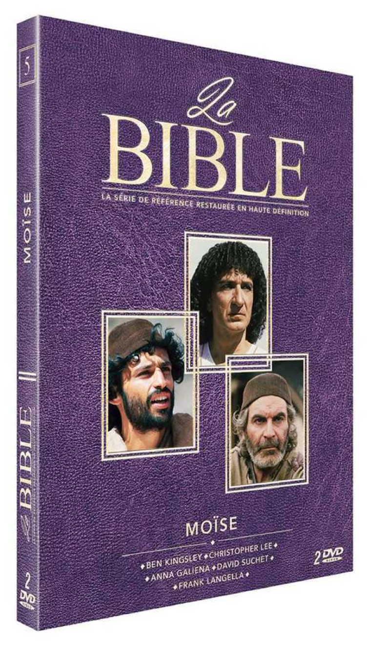 Moïse - DVD La Bible - Episode 5 - Robert YOUNG - SAJEPROD