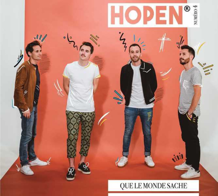 Que le monde sache - Hopen 4ème Album - CD - Les frères AUCLAIR, Charles AUCLAIR - AC2