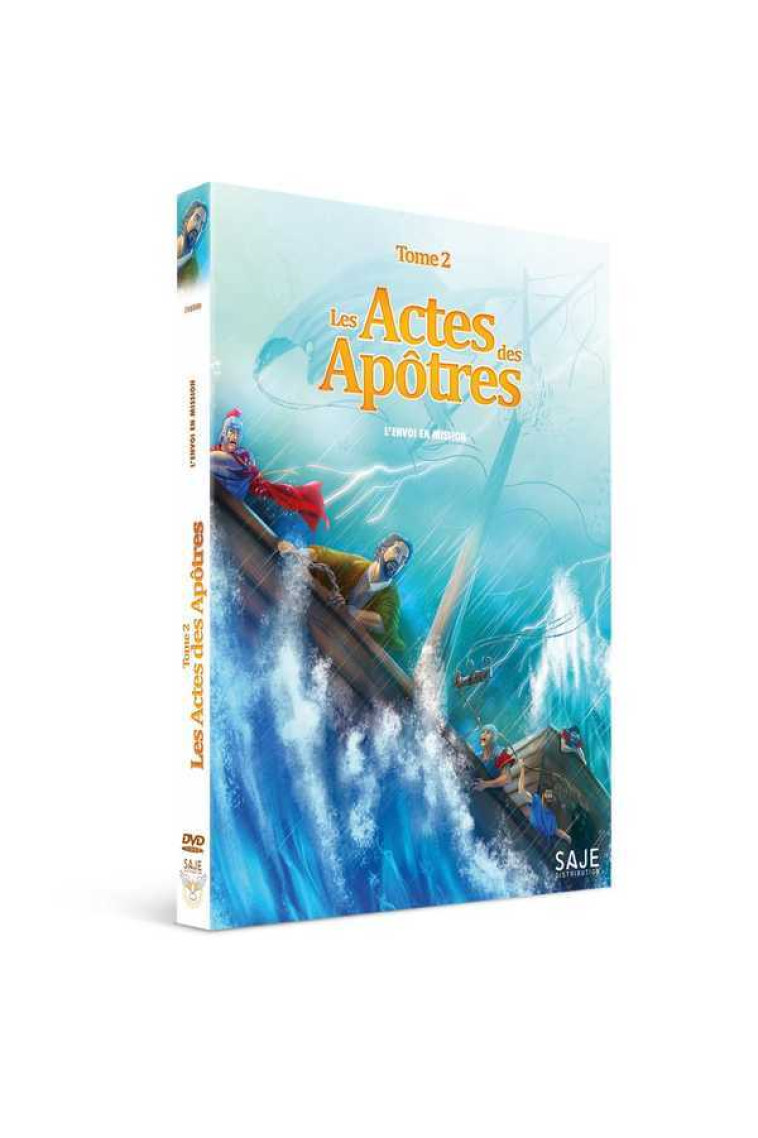 Les Actes des Apôtres - Tome 2 : L’envoi en Mission - DVD - Robert FERNANDEZ - SAJEPROD