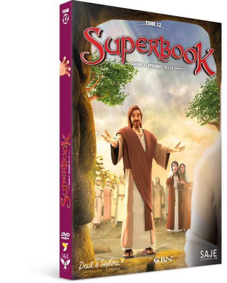 Superbook Tome 12 - Saison 3 - DVD - Robert FERNANDEZ - SAJEPROD