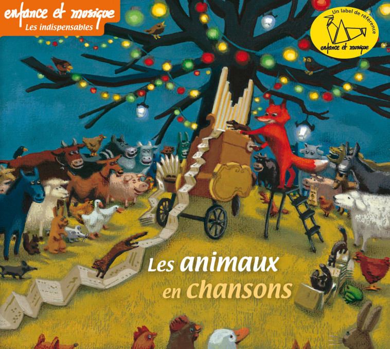 LES ANIMAUX EN CHANSONS - MD -  Collectif - ENFANCE MUSIQUE