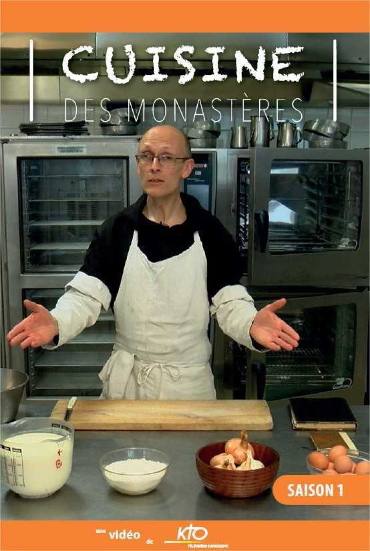 La cuisine des monastères - Saison 1 - DVD -  Collectif - KTO