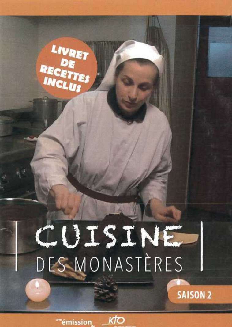 La cuisine des monastères - Saison 2 - DVD - François LESPES - KTO