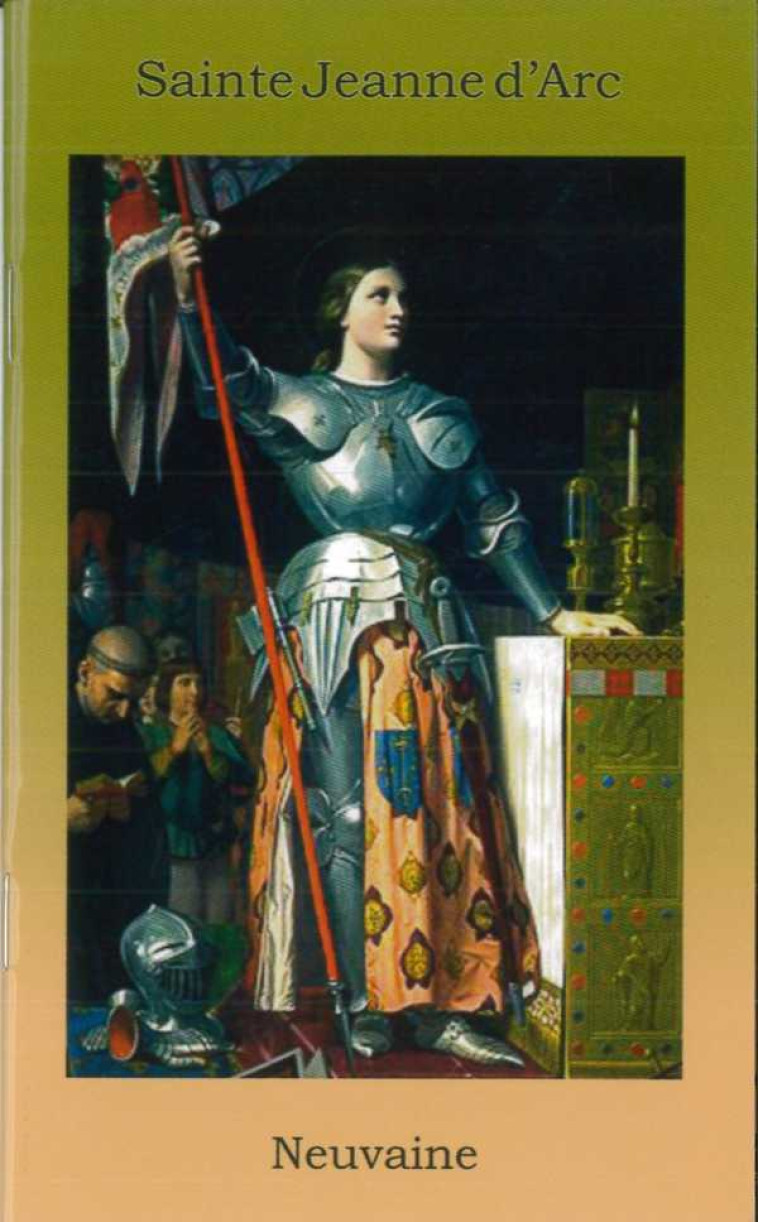 Livret de neuvaine à Ste Jeanne d'Arc - ETS PROUVOST - PROUVOST