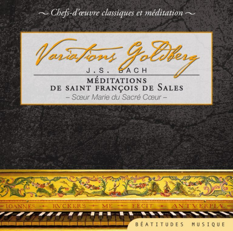 Variations Goldberg – CD -  Collectif - BEATITUDES