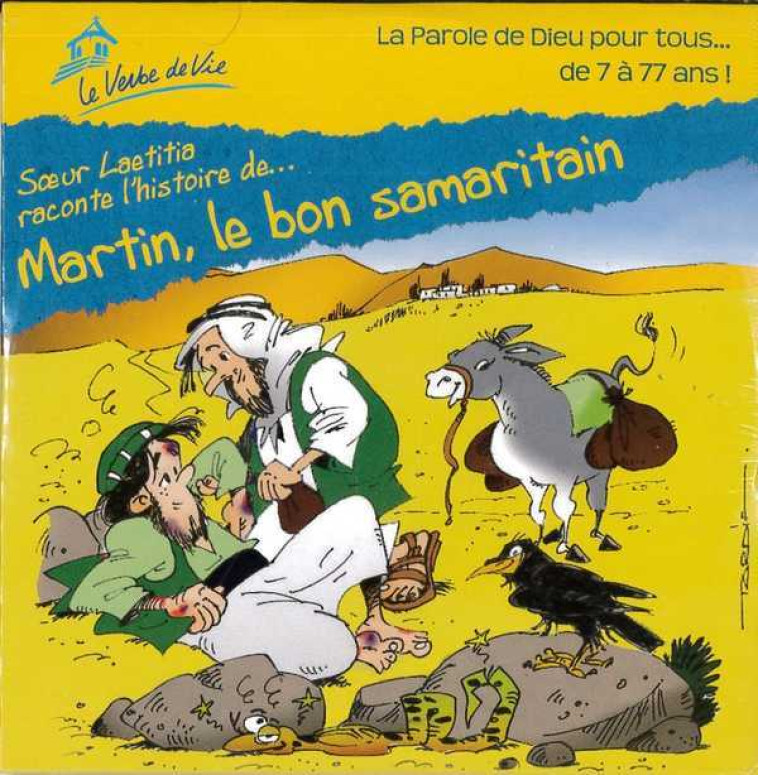 CD Martin, le bon samaritain - SOEUR LAETITIA - VERBE DE VIE