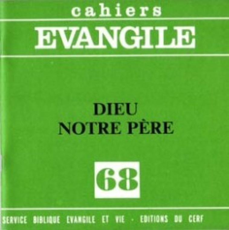 CE-68. Dieu, notre Père - Jean Pouilly - CERF