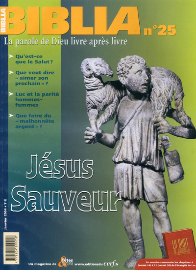 BIBLIA 25 - JÉSUS, SAUVEUR - Joseph Stricher,  STRICHER JOSEPH - CERF