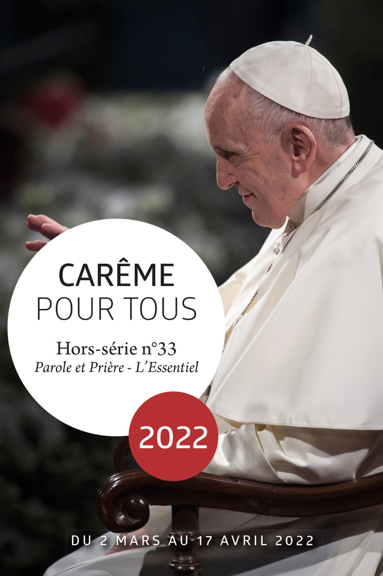 Carême pour tous 2022 - Cédric Chanot - ARTEGE PRESSE