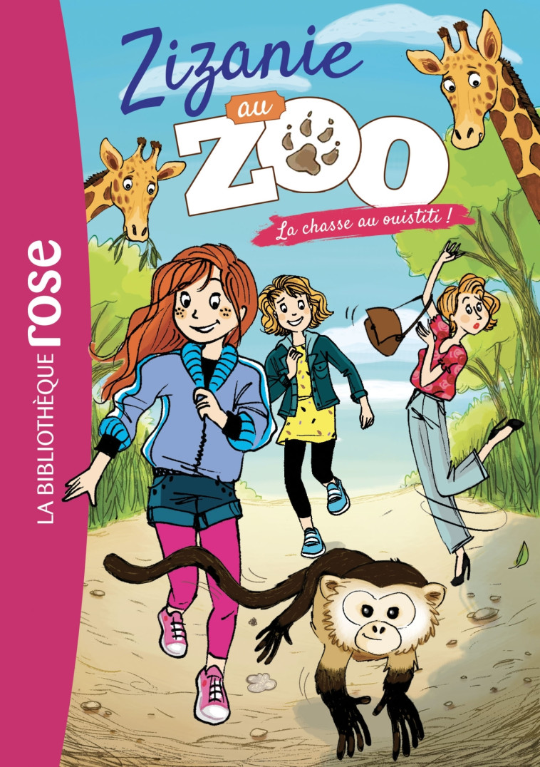 Zizanie au zoo 04 - La chasse au ouistiti ! - Cécile Alix - HACHETTE JEUN.