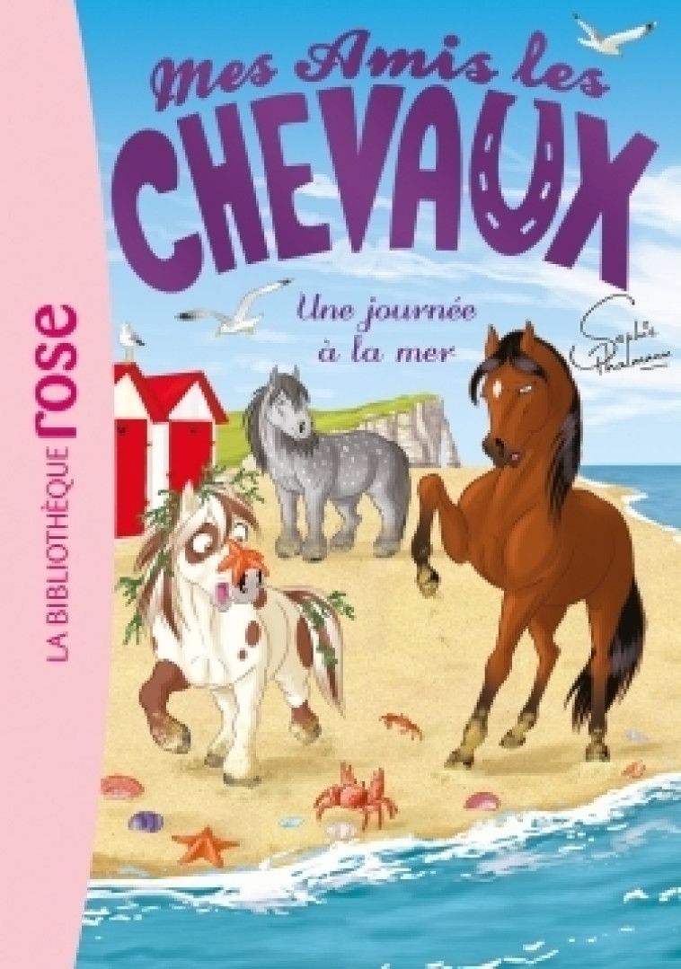 Mes amis les chevaux 14 - Une journée à la mer - Hachette Livre, Natacha Godeau, Sophie Thalmann - HACHETTE JEUN.