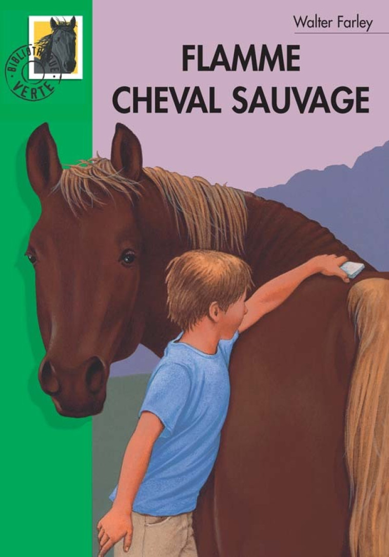 Flamme cheval sauvage - Walter Farley - HACHETTE JEUN.