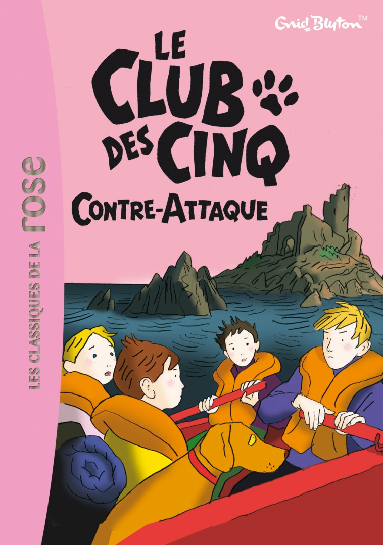 Le Club des Cinq 03 - Le Club des Cinq contre-attaque - Enid Blyton - HACHETTE JEUN.