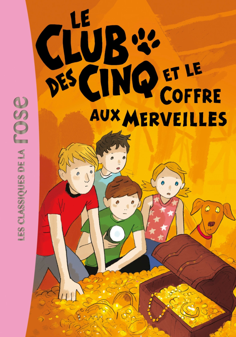 Le Club des Cinq 18 - Le Club des Cinq et le coffre aux merveilles - Enid Blyton - HACHETTE JEUN.