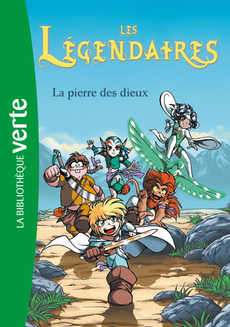 Les Légendaires 01 - La pierre des dieux - Patrick Sobral, Nicolas Jarry - HACHETTE JEUN.