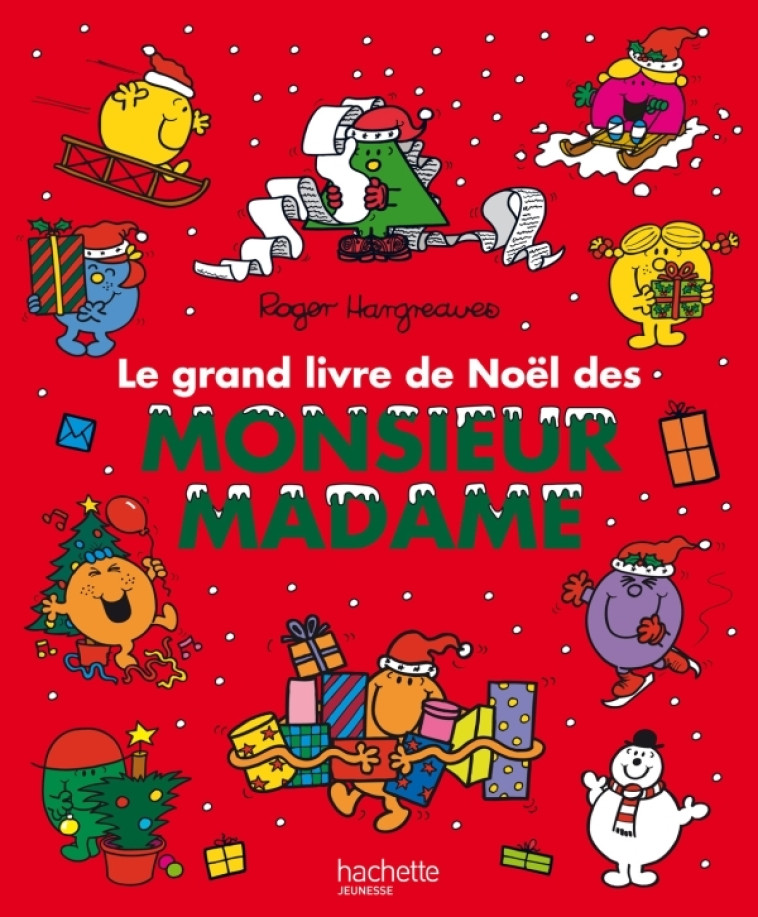 Grand livre de Noël de Monsieur Madame -   - HACHETTE JEUN.