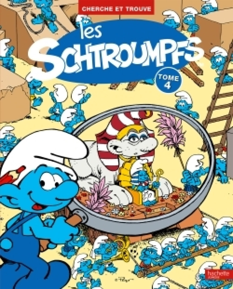 Les Schtroumpfs - Cherche et Trouve n°4 - XXX - HACHETTE JEUN.