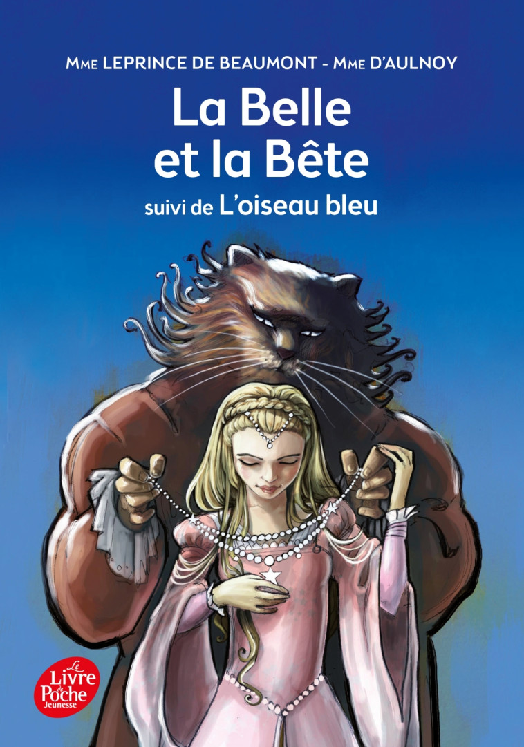 La Belle et la Bête suivi de L'oiseau bleu - Jeanne-Marie Leprince de Beaumont, Marie-Catherine Le Jumel de Barneville Aulnoy, Denis Dugas, Georges Lemoine - POCHE JEUNESSE
