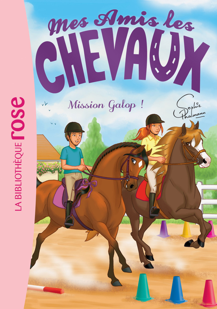 Mes amis les chevaux 27 - Mission Galop ! - Hachette Livre, Natacha Godeau, Sophie Thalmann - HACHETTE JEUN.