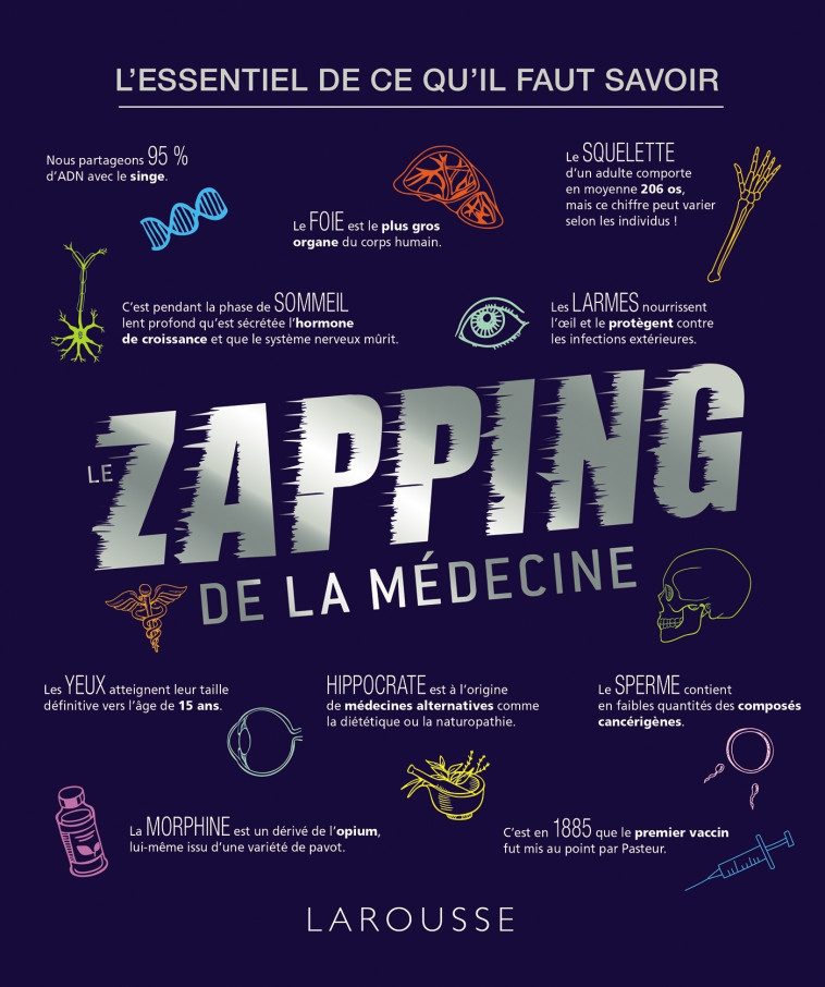 LE ZAPPING DE LA MEDECINE - Léa Milsent - LAROUSSE