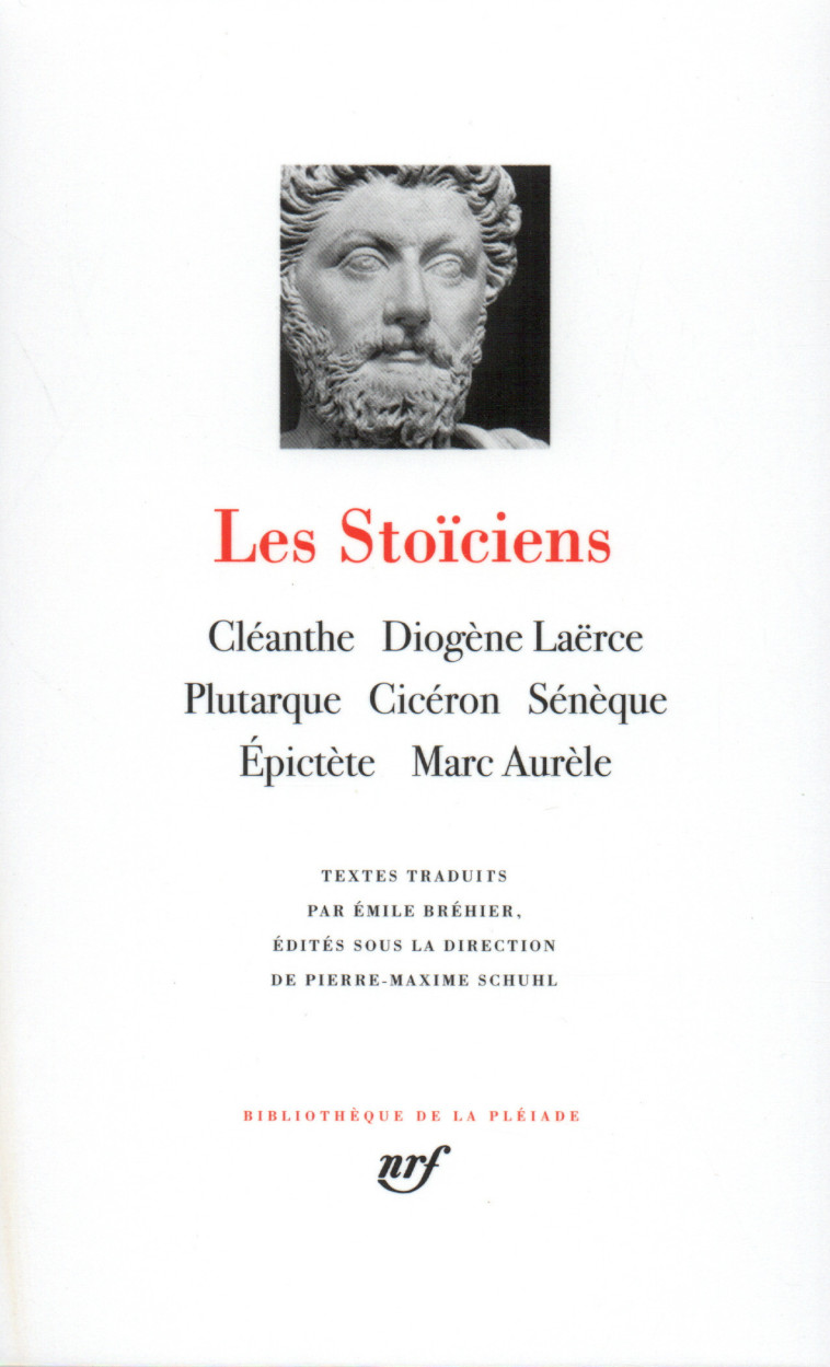 LES STOICIENS - COLLECTIF - GALLIMARD