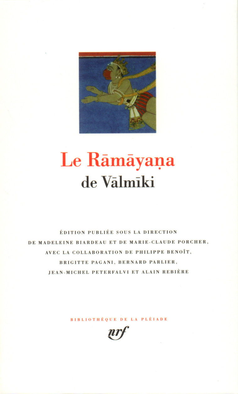 LE RAMAYANA DE VALMIKI - VALMIKI - GALLIMARD