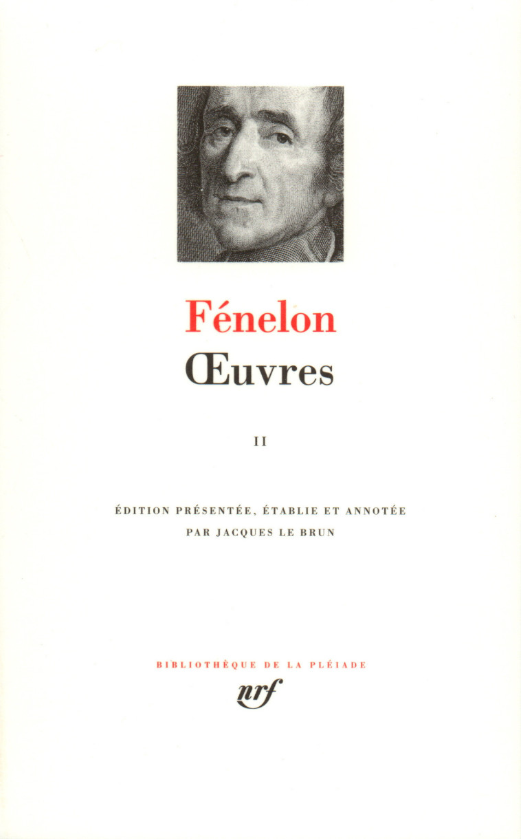 OEUVRES - VOL02 - FENELON - GALLIMARD