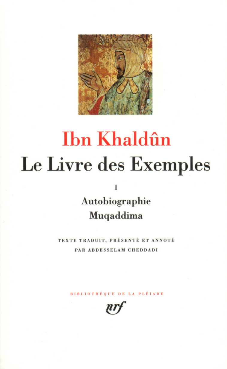 LE LIVRE DES EXEMPLES - IBN KHALDUN - GALLIMARD