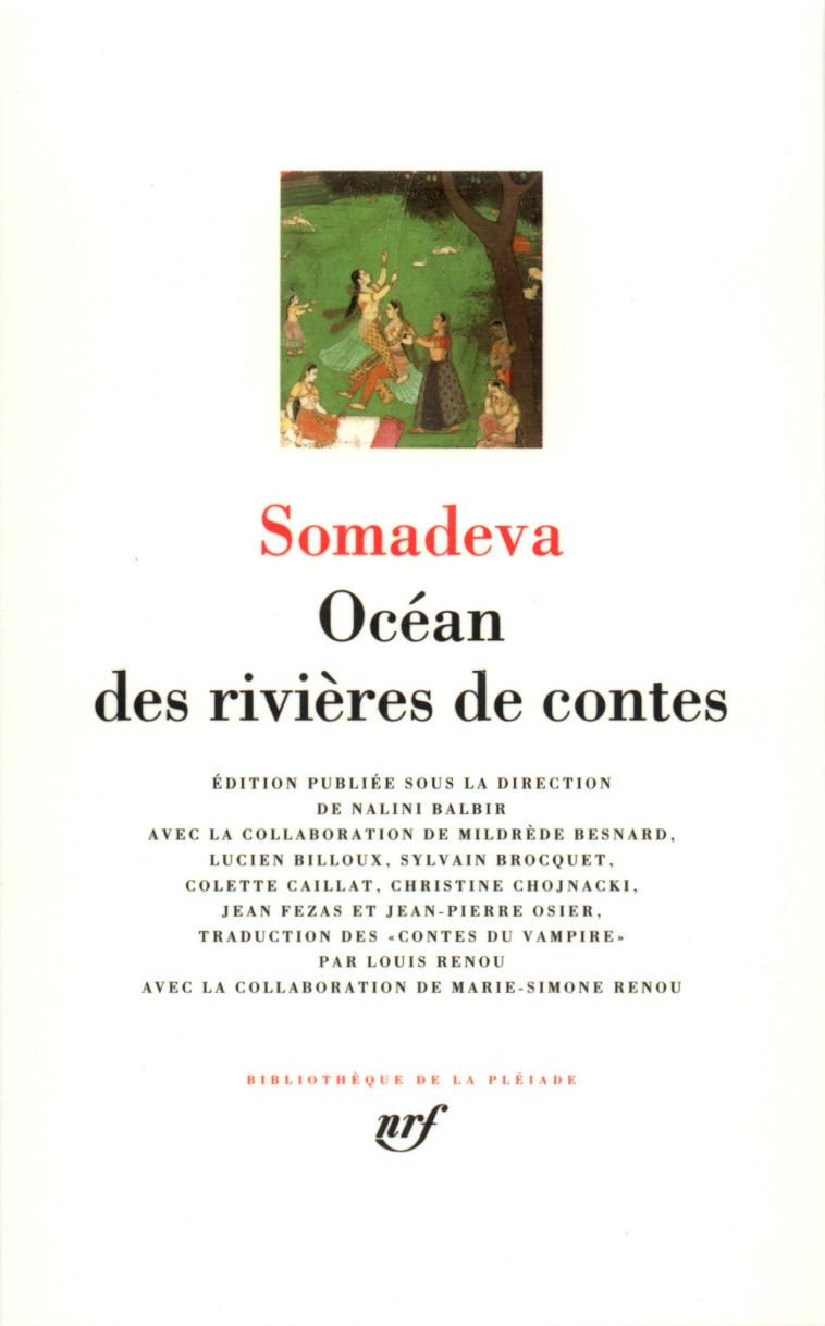 OCEAN DES RIVIERES DE CONTES - SOMADEVA - GALLIMARD