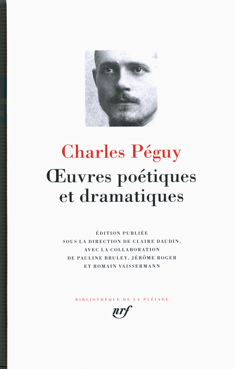 OEUVRES POETIQUES ET DRAMATIQUES - Charles PEGUY - GALLIMARD