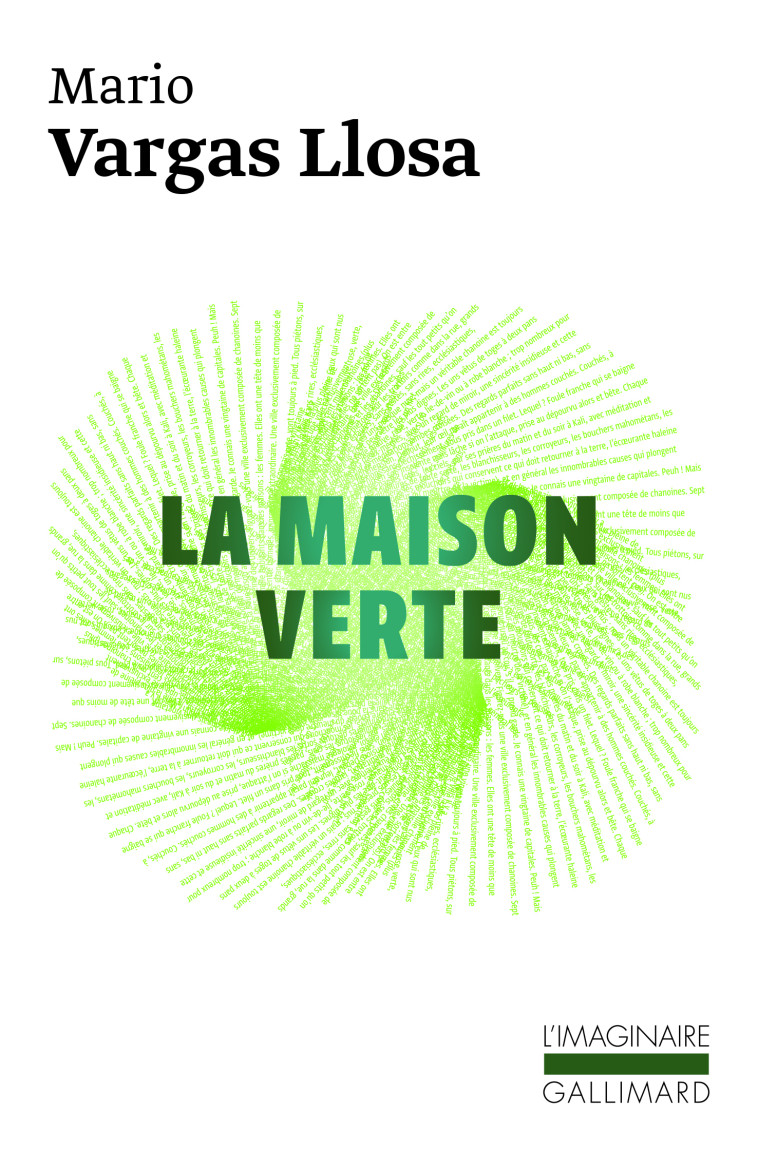 LA MAISON VERTE - VARGAS LLOSA MARIO - GALLIMARD