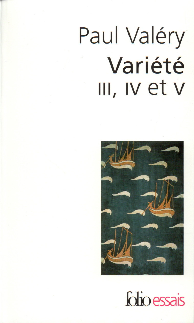 VARIETE III, IV ET V - VALERY PAUL - FOLIO